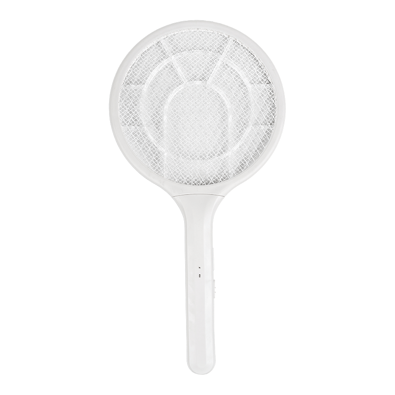 Tapette anti-moustique électrique légère à motif rouille, batterie au lithium FF-672 mAh de 500 avec base Tapette anti-moustique électrique légère à motif rouille, batterie au lithium FF-672 mAh de 500 avec base