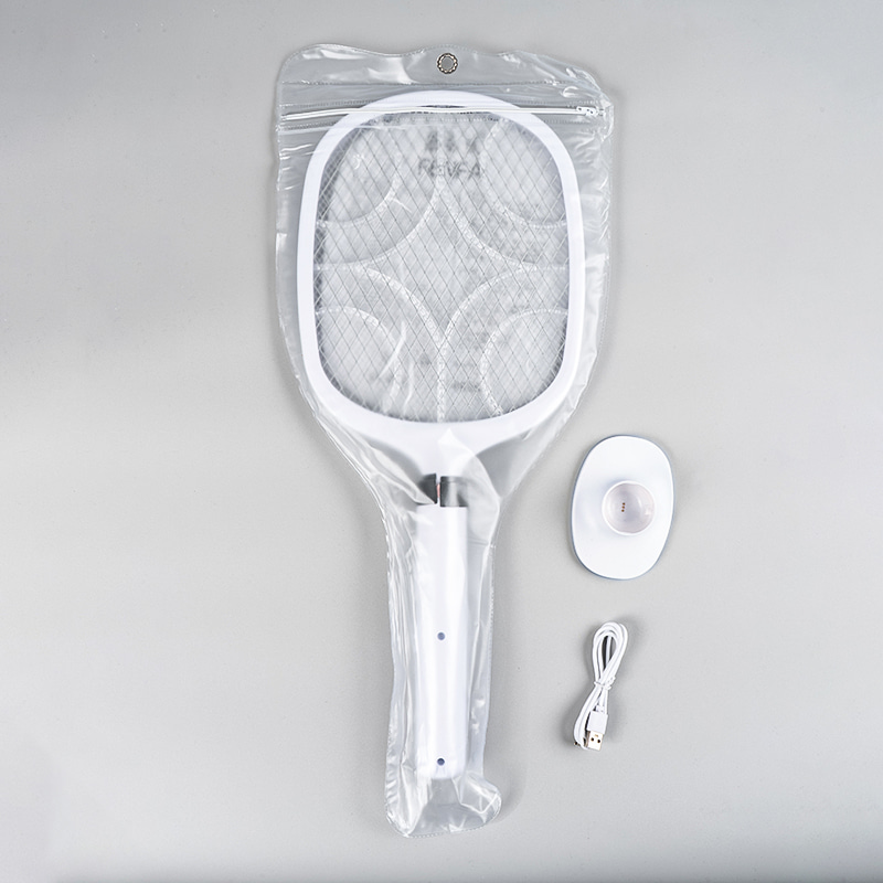 Lampe à motif brodé FF-882A 1200mAh, Base USB, tapette électrique anti-moustiques avec affichage Lampe à motif brodé FF-882A 1200mAh, Base USB, tapette électrique anti-moustiques avec affichage