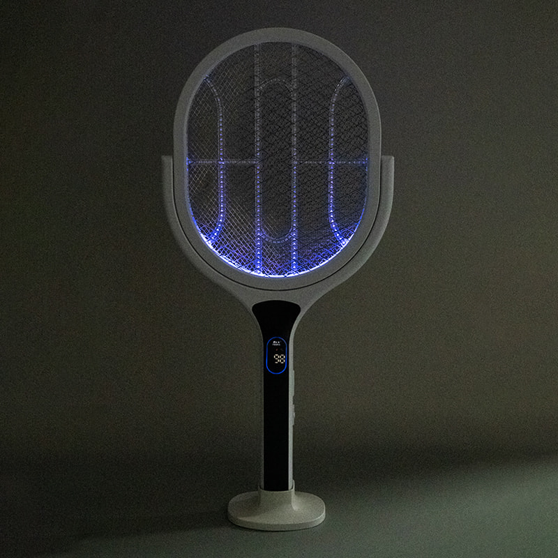 Tapette à moustiques LED brodée unicolore, FF-999A mAh, affichage pliable, Rechargeable par USB, 1200 Tapette à moustiques LED brodée unicolore, FF-999A mAh, affichage pliable, Rechargeable par USB, 1200