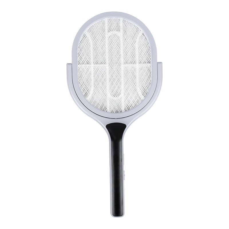 Tapette à moustiques LED brodée unicolore, FF-999A mAh, affichage pliable, Rechargeable par USB, 1200